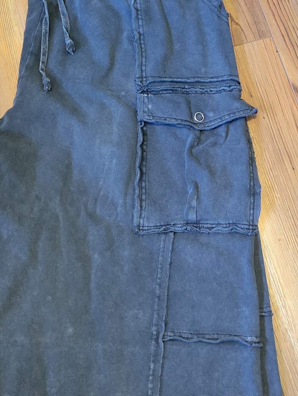 Easel Los Angeles Boutique Plus Size Flowy Wide Leg Pants Size 2X - Picture 3 of 12